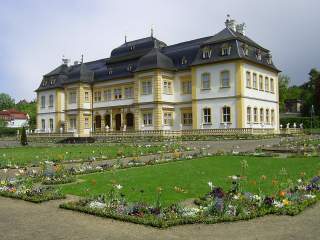 Le château de jardin/Veitshoechheim de recours d'été